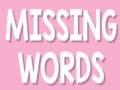 Mchezo Missing Words