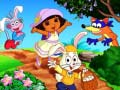 Mchezo Dora Happy Easter Spot the Difference