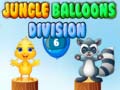 Mchezo Jungle Balloons Division