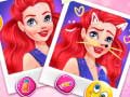 Mchezo Princesses Face Warp