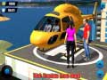 Mchezo Helicopter Taxi Tourist Transport