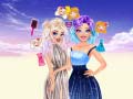 Mchezo Fashion Showdown Ellie and Villain Quinn