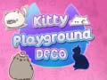 Mchezo Kitty Playground Deco