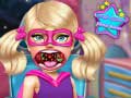 Mchezo Doll Sister Throat Doctor