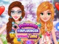 Mchezo Princess #Influencer SpringTime