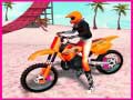 Mchezo Motocross Beach Jumping Bike Stunt