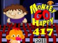 Mchezo Monkey GO Happy Stage 417