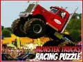Mchezo Monster Trucks Racing Puzzle