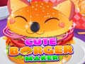 Mchezo Cute Burger Maker