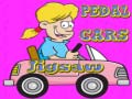 Mchezo Pedal Cars Jigsaw