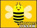 Mchezo Happy Bees Jigsaw
