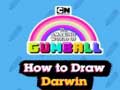 Mchezo The Amazing World of Gumball How to Draw Darwin
