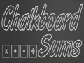 Mchezo Chalkboard Sums