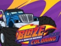 Mchezo Baze and the monster machines Coloring Book