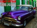Mchezo Cuban Vintage Cars Jigsaw