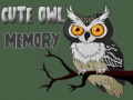 Mchezo Cute Owl Memory