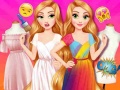 Mchezo Princesses Outfit Coloring
