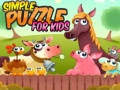 Mchezo Simple Puzzle For Kids