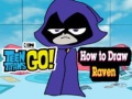 Mchezo How to Draw Raven