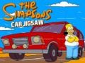 Mchezo The Simpsons Car Jigsaw