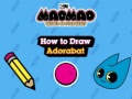 Mchezo Mao Mao Heroes of Pure Heart How to Draw Adorabat