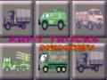 Mchezo Army Trucks Memory