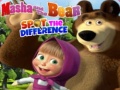 Mchezo Masha and the Bear Spot The difference