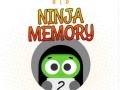 Mchezo Ninja Memory