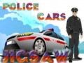 Mchezo Police cars jigsaw