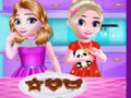 Mchezo Little Girls Kitchen Time