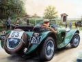 Mchezo Painting Vintage Cars Jigsaw Puzzle