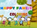 Mchezo Happy Family Coloring 