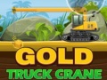 Mchezo Gold Truck Crane