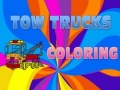 Mchezo Tow Trucks Coloring