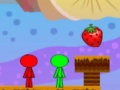 Mchezo Stickman Bros In Fruit Island 2