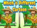 Mchezo Which Is Different Cartoon