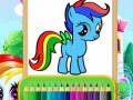 Mchezo Wonder Pony Coloring