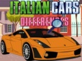 Mchezo Italian Cars Differences