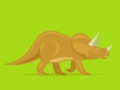 Mchezo Cute Dinosaurs Coloring