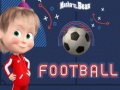 Mchezo Masha and the Bear Football