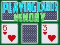 Mchezo Playing Cards Memory