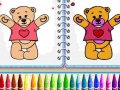 Mchezo Cute Teddy Bear Colors