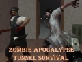 Mchezo Zombie Apocalypse Tunnel Survival