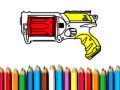 Mchezo Back To School: Nerf Coloring Book