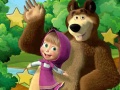 Mchezo Little Girl And The Bear Hidden Stars