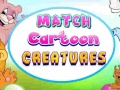 Mchezo Match Cartoon Creatures