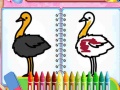 Mchezo Coloring Birds Game