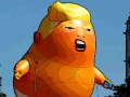 Mchezo Trump Flying Adventure