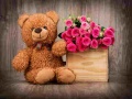 Mchezo Cute Teddy Bears Puzzle