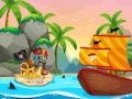 Mchezo Pirate Travel Coloring
